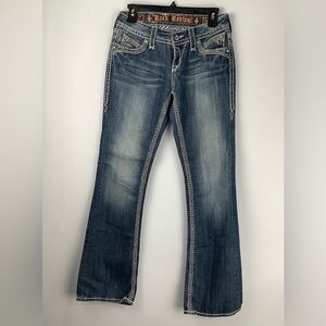 Rock Revival Elaina Easy Boot Cut Jeans Y2K Vintage womens size 26